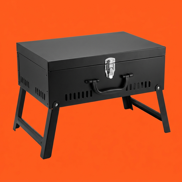 Valise Barbecue Portable au Charbon - Heat&Eat