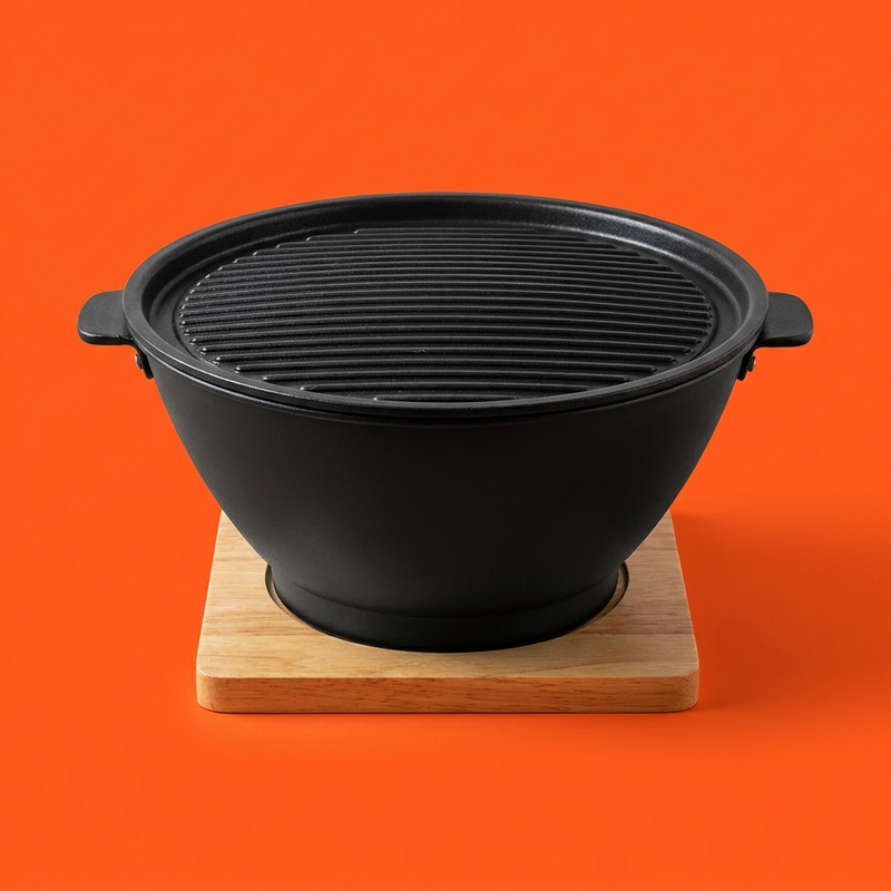 Mini Grill Antiadhésif - Heat&Eat