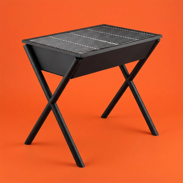 Barbecue Pliable Extérieur Fer et Inox - Heat&Eat